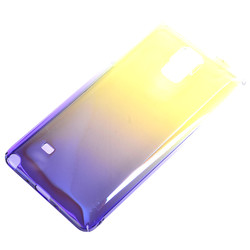 Galaxy Note 4 Kılıf Zore Renkli Transparan Kapak - 7