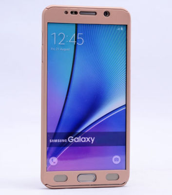 Galaxy Note 5 Kılıf Zore 360 3 Parçalı Rubber Kapak - 4