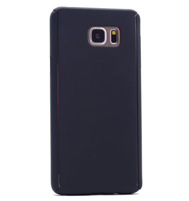 Galaxy Note 5 Kılıf Zore 360 3 Parçalı Rubber Kapak - 6