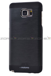 Galaxy Note 5 Kılıf Zore Metal Motomo Kapak - 3