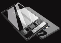 Galaxy Note 8 Kılıf Zore Buttom Kapak - 1