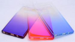 Galaxy Note 8 Kılıf Zore Renkli Transparan Kapak - 2