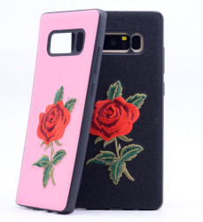 Galaxy Note 8 Kılıf Zore Rose Kapak - 5