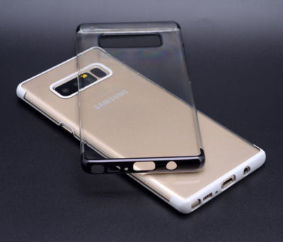 Galaxy Note 8 Kılıf Zore Tareks Şeffaf Kapak - 6