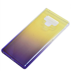 Galaxy Note 9 Case Zore Renkli Transparan Cover - 1