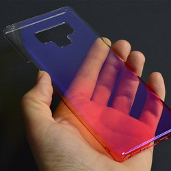 Galaxy Note 9 Case Zore Renkli Transparan Cover - 2