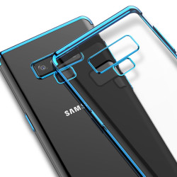 Galaxy Note 9 Kılıf Zore Dört Köşeli Lazer Silikon Kapak - 3