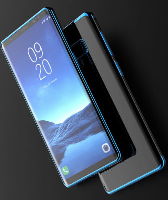 Galaxy Note 9 Kılıf Zore Dört Köşeli Lazer Silikon Kapak - 7
