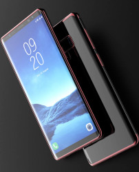 Galaxy Note 9 Kılıf Zore Dört Köşeli Lazer Silikon Kapak - 8