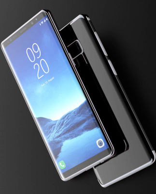 Galaxy Note 9 Kılıf Zore Dört Köşeli Lazer Silikon Kapak - 13