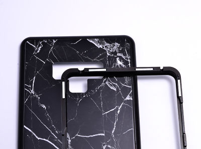 Galaxy Note 9 Kılıf Zore Mermerli Devrim Cam Kapak - 5