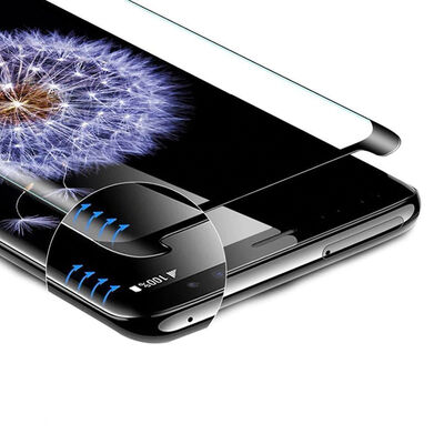 Galaxy Note 9 Zore Kavisli Full Yapışkanlı Cam Ekran Koruyucu - 6