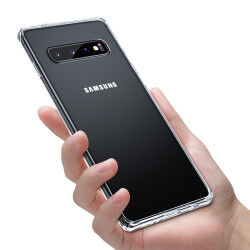 Galaxy S10 Plus Kılıf Benks Magic Crystal Clear Glass Kapak - 9