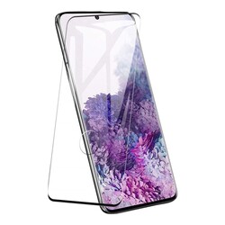Galaxy S10 Plus Zore Curved Full Sticky Glass Screen Protector - 4