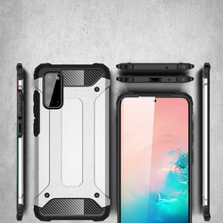 Galaxy S20 Case Zore Crash Silicon Cover - 9