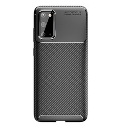 Galaxy S20 Case Zore Negro Silicon Cover - 3