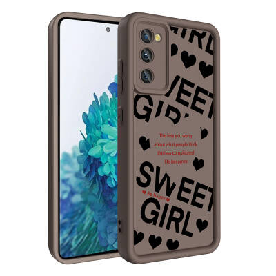 Galaxy S20 FE Case Camera Protection Printed Back Surface Zore Klas Cover - 1