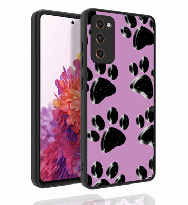Galaxy S20 FE Case Patterned Camera Protected Glossy Zore Nora Cover - 5