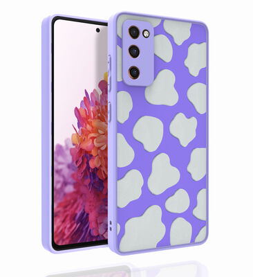 Galaxy S20 FE Case Patterned Camera Protected Glossy Zore Nora Cover - 8