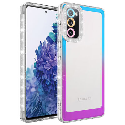 Galaxy S20 FE Case Silvery and Color Transition Design Lens Protected Zore Park Cover - 4