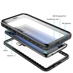 Galaxy Note 8 Kılıf 1-1 Su Geçirmez Kılıf - 4
