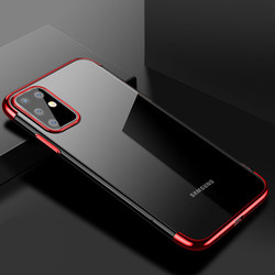 Galaxy S20 Plus Case Zore Dört Köşeli Lazer Silicon Cover - 2