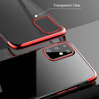 Galaxy S20 Plus Case Zore Dört Köşeli Lazer Silicon Cover - 9