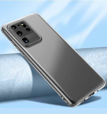 Galaxy S20 Ultra Case Zore Kamera Korumalı Süper Silikon Cover - 4