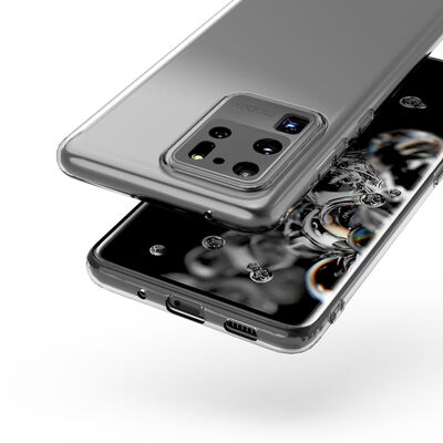 Galaxy S20 Ultra Case Zore Kamera Korumalı Süper Silikon Cover - 5