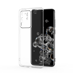 Galaxy S20 Ultra Case Zore Kamera Korumalı Süper Silikon Cover - 6