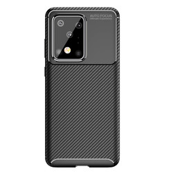 Galaxy S20 Ultra Case Zore Negro Silicon Cover - 3