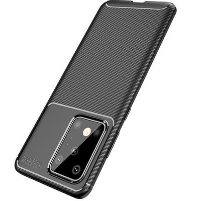 Galaxy S20 Ultra Case Zore Negro Silicon Cover - 6