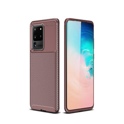 Galaxy S20 Ultra Case Zore Negro Silicon Cover - 13