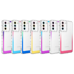 Galaxy S21 FE Case Silvery and Color Transition Design Lens Protected Zore Park Cover - 9