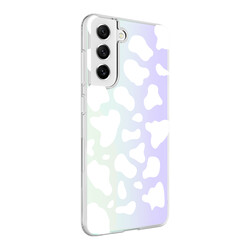 Galaxy S21 FE Case Zore M-Blue Patterned Cover - 4