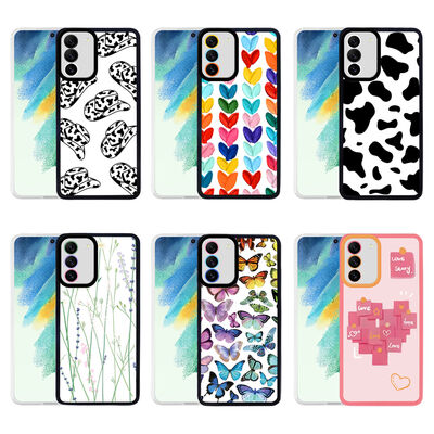 Galaxy S21 FE Case Zore M-Fit Patterned Cover - 2