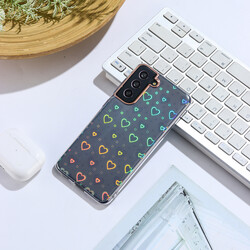 Galaxy S21 FE Case Zore Sidney Patterned Hard Cover - 3