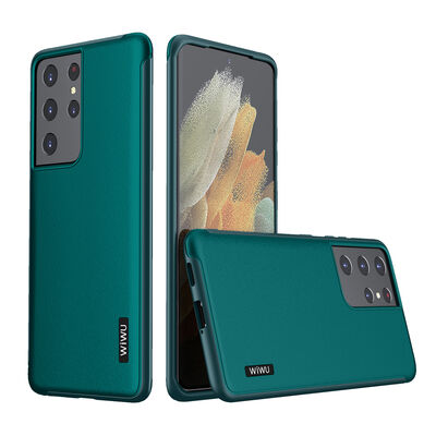 Galaxy S21 Ultra Case ​​​​​Wiwu Sand Stone Cover - 8