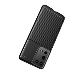 Galaxy S21 Ultra Case Zore Negro Silicon Cover - 10