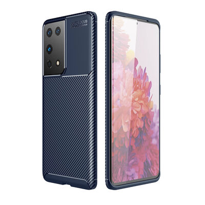 Galaxy S21 Ultra Case Zore Negro Silicon Cover - 12