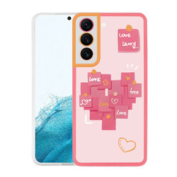 Galaxy S22 Case Zore M-Fit Patterned Cover - 4