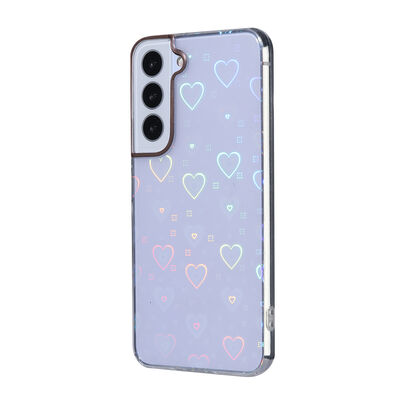 Galaxy S22 Case Zore Sidney Patterned Hard Cover - 1
