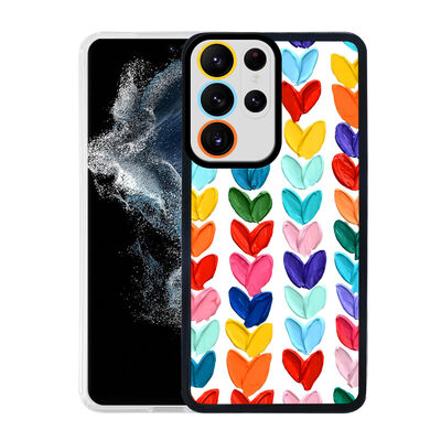 Galaxy S22 Ultra Case Zore M-Fit Patterned Cover - 1