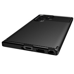 Galaxy S22 Ultra Case Zore Negro Silicon Cover - 8