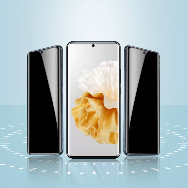 Galaxy S22 Ultra Zore Kolay Uygulama Aparatlı Privacy Easy Body Hayalet Ekran Koruyucu - 3