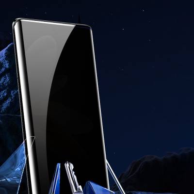 Galaxy S22 Ultra Zore Kolay Uygulama Aparatlı Privacy Easy Body Hayalet Ekran Koruyucu - 4