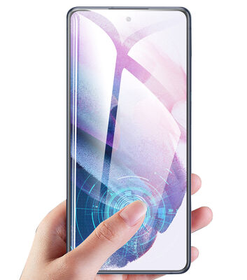 Galaxy S22 Zore Full Glue Kind Dias Glass Screen Protector - 2