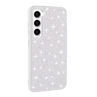 Galaxy S23 Case Shiny Stone Design Zore Diamond Cover - 12