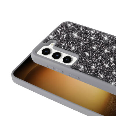 Galaxy S23 Case Shiny Stone Design Zore Diamond Cover - 7