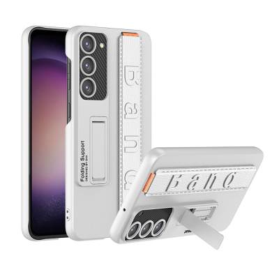 Galaxy S23 Case With Stand Hand Holder Zore Band Cover - 11